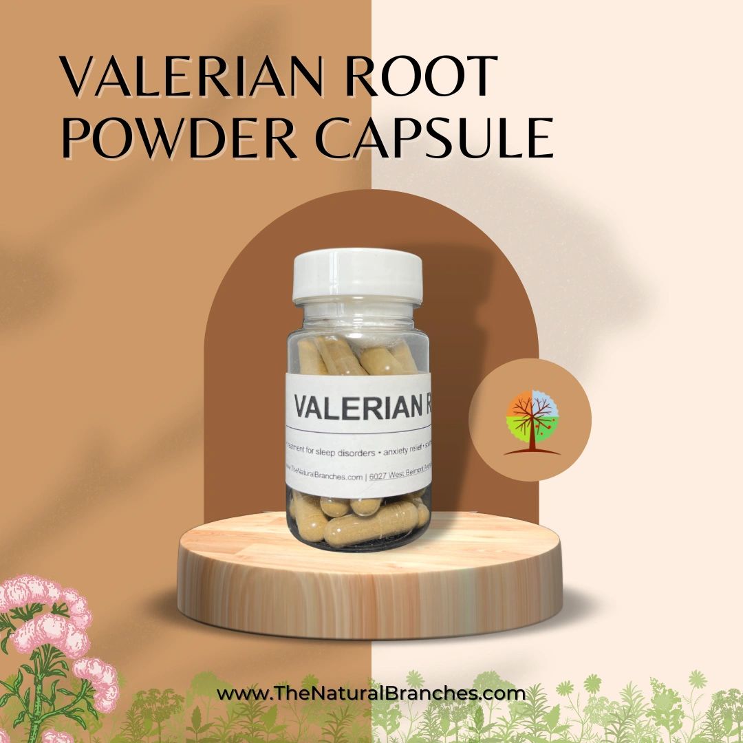 Valerian Root Powder Capsule 500mg (30ct)